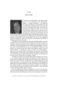 Portrait: Sylvia Thiele