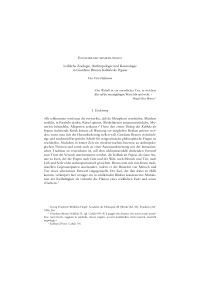 Enthierarchisierungen