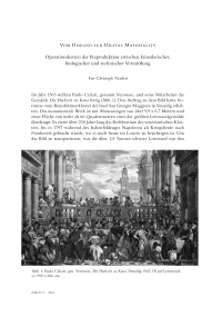 Vom Disegno zur Digital Materiality