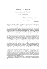 Das Medium als Mediator