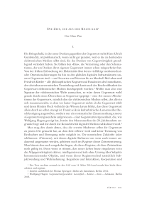 Die Zeit, die aus der Kälte kam