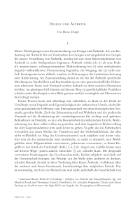 Design und Ästhetik