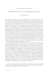 Die Metapher im Design