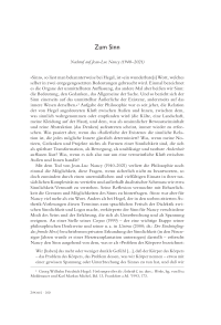 Zum Sinn. Nachruf auf Jean-Luc Nancy (1940–2021)