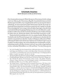 Scheinhafte Einsichten