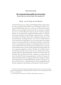Die irrationale Rationalität des Fortschritts