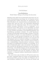 Anschlußdenken