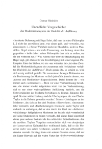 Unendliche Vorgeschichte