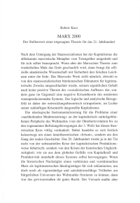 MARX 2000