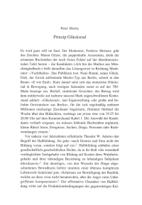 Prinzip Glücksrad