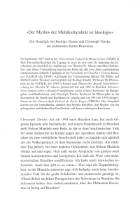 »Der Mythos der Multikulturalität ist Ideologie«