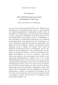 »Die Schönheit bringt das Grauen unnachgiebig an den Tag«