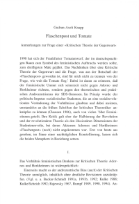 Flaschenpost und Tomate
