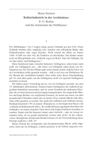 Kulturindustrie in der Architektur