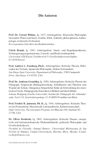 Die Autoren