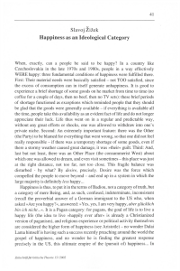 Happiness as an Ideological Category