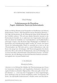 Freiheitsmomente der Warenform