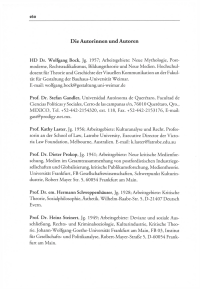 Die Autorinnen und Autoren
