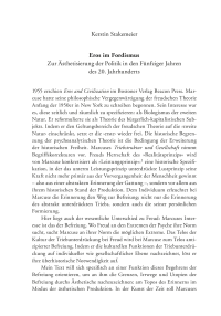 Eros im Fordismus