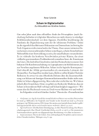 Scham im Digitalzeitalter