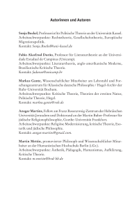 Autorinnen und Autoren, Übersetzerin und Übersetzer