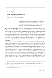 Vom zugehörigen Selbst