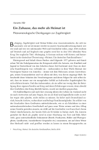 Ein Zuhause, das mehr als Heimat ist