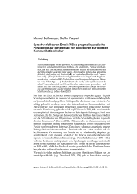 Sprachverfall durch Emojis?