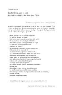 Das Schönste, was es gibt