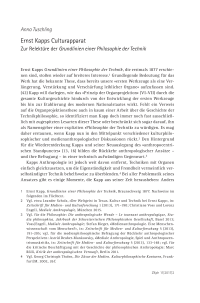 Ernst Kapps Culturapparat