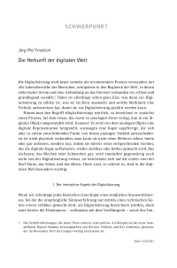 Die Herkunft der digitalen Welt