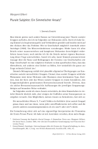 Plurale Subjekte: Ein Simmelscher Ansatz 