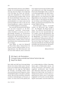 Mit Hegel in die Postmoderne Christoph Hubig erschließt das Feld der Technik über den Begriff der Macht
