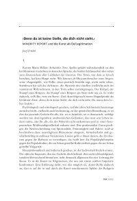 "Denn da ist keine Stelle, die dich nicht sieht."