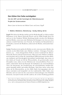 Den Kühen ihre Farbe zurückgeben