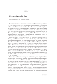 Die menschgemachte Erde