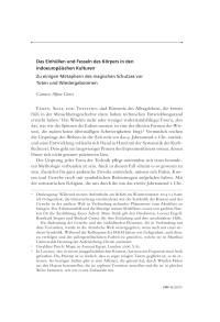 Das Einhüllen und Fesseln des Körpers in den indoeuropäischen Kulturen: Zu einigen Metaphern des magischen Schutzes vor Toten und Wiedergeborenen 