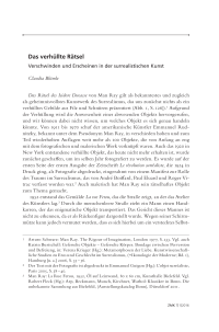 Das verhüllte Rätsel