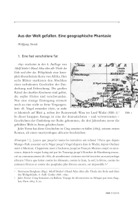 Aus der Welt gefallen. Eine geographische Phantasie 