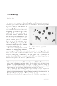 About Stain(s)