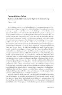 Der unsichtbare Faden