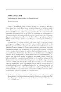 Javier Cercas’ 23-F.