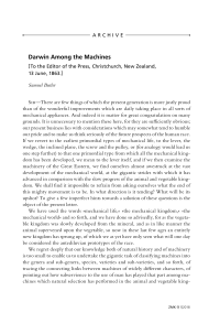 Darwin Among the Machines