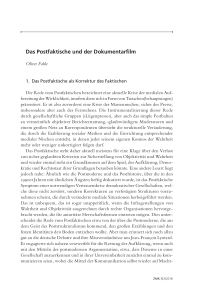 Das Postfaktische und der Dokumentarfilm