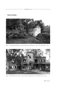 Dust & Data / Dokumentarische Architektur