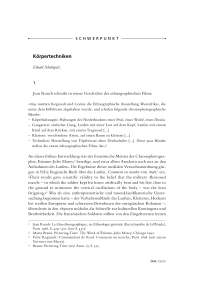 Körpertechniken 