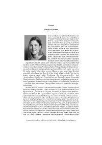 Portrait: Claudia Schlaak