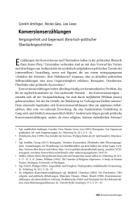 Konversionserzählungen