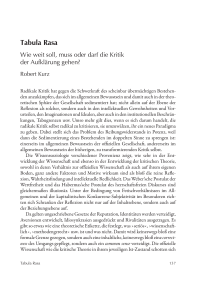 Tabula Rasa