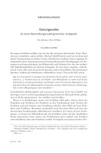 Gattungscodes. Zu einem Beschreibungsmodell generischer Ambiguität